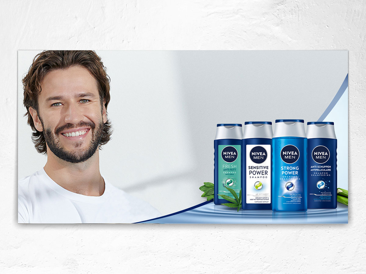 Nivea Online Banner Man