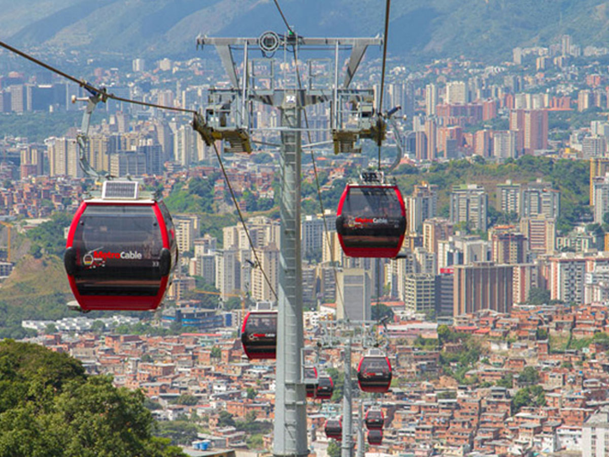 Seilbahn In Carcas Venezuela