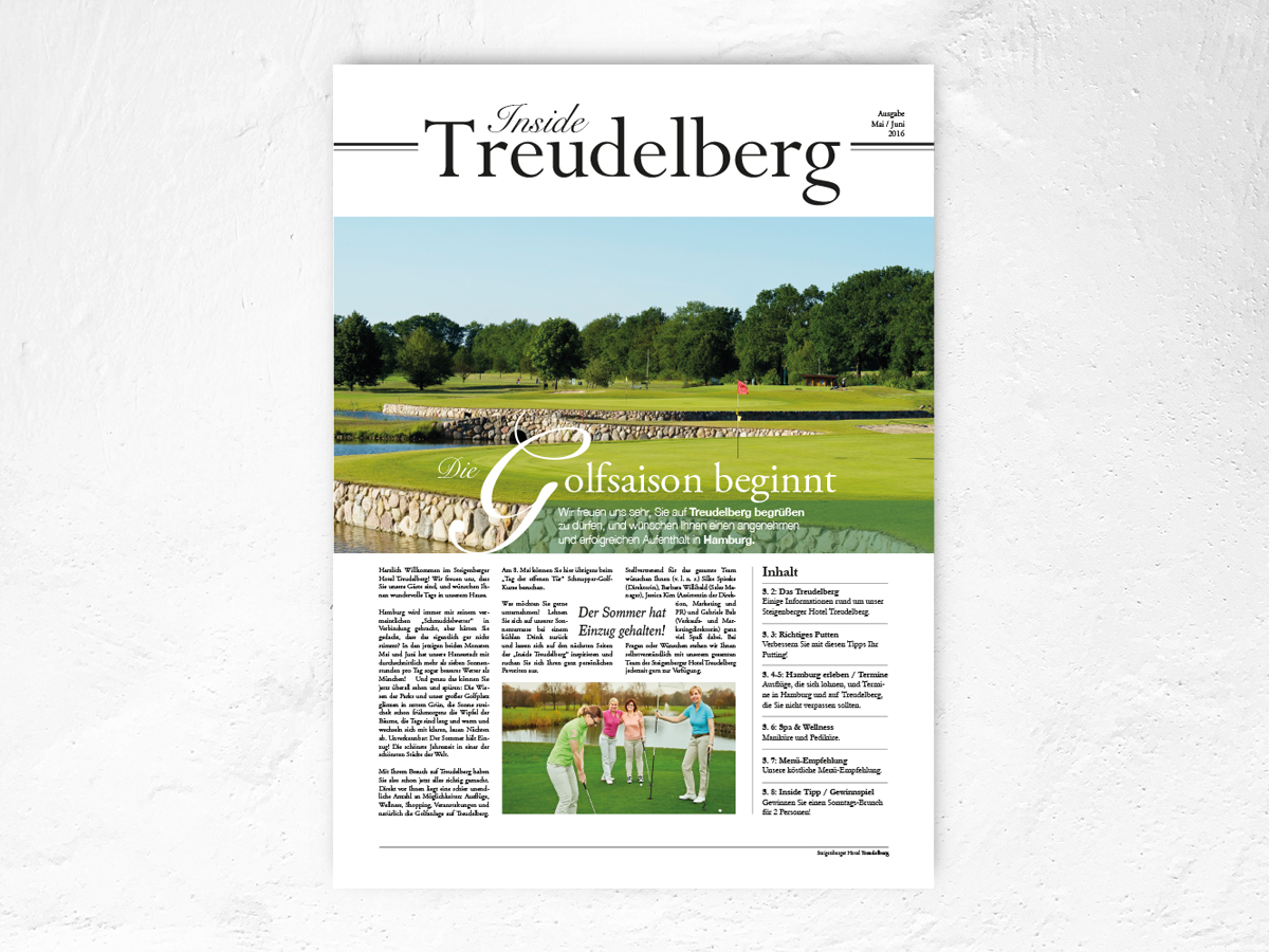 Cover Inside Treudelberg Issue March